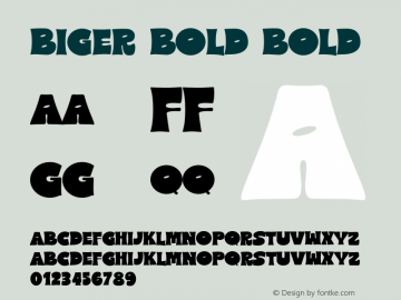 Biger Bold