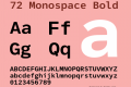 72 Monospace