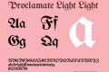 Proclamate Light