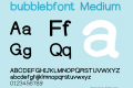 bubblebfont