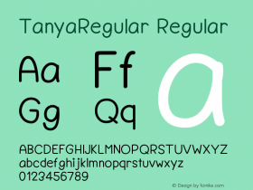 TanyaRegular