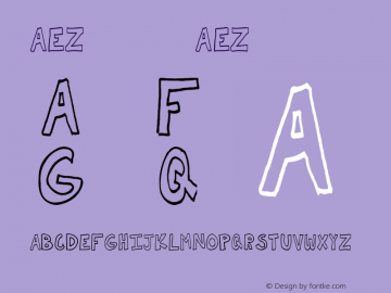 AEZbasic font