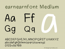 earnearnfont