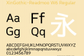 XinGothic-Readmoo W6