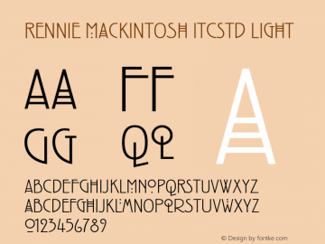 Rennie Mackintosh ITCStd