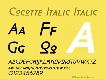 Cocotte Italic
