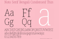 Noto Serif Bengali Condensed