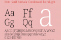 Noto Serif Sinhala Condensed