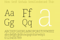 Noto Serif Sinhala SemiCondensed