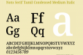 Noto Serif Tamil Condensed