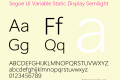Segoe UI Variable Static Display