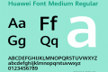 Huawei Font Medium