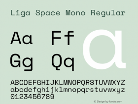 Liga Space Mono