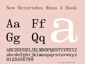 New Heterodox Mono A