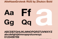 AlteHaasGrotesk RUS by Zhukov