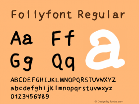 Follyfont