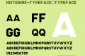 HISTERINE-TYPEFACE