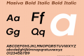 Masiva Bold Italic