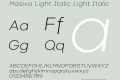 Masiva Light Italic