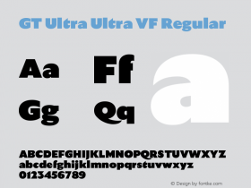 GT Ultra Ultra VF