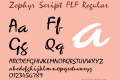 Zephyr Script FLF