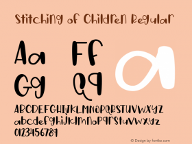 Stitching of Children