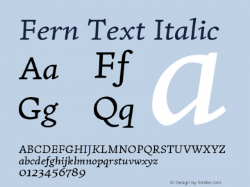 Fern Text