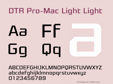 DTR Pro-Mac Light