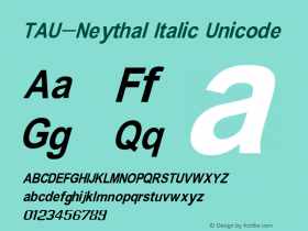 TAU-Neythal Italic