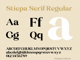 Stiepa Serif