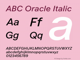 ABC Oracle