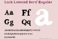 Loch Lomond Serif