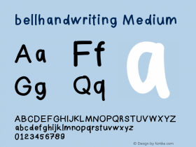 bellhandwriting