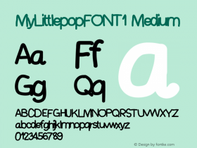 MyLittlepopFONT1