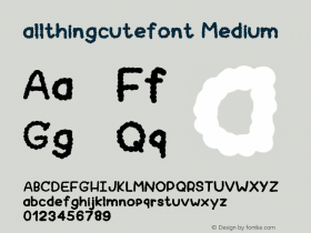 allthingcutefont