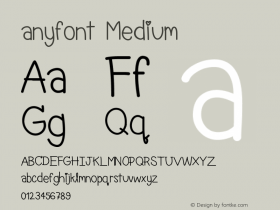 anyfont