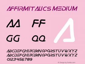 AFFIRMITALICS