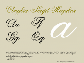 Anglia Script