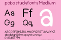 pcbdstudyfonts