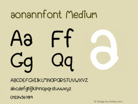 aonannfont