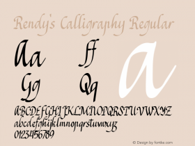 Rendy's Calligraphy