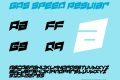 GAS SPEED