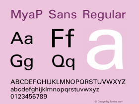 MyaP Sans