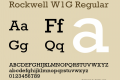 Rockwell W1G