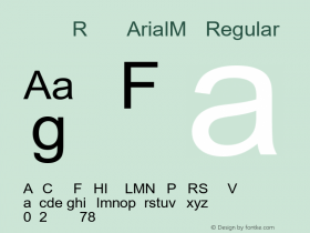 UYWRTK+ArialMT