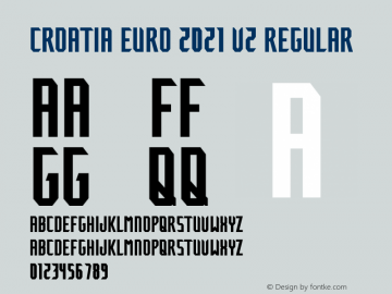 Croatia Euro 2021 V2