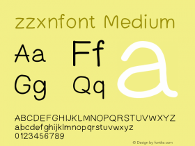 zzxnfont