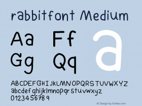 Rabbitfont