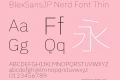 BlexSansJP Nerd Font