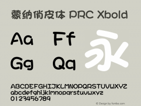 蒙纳俏皮体 PRC